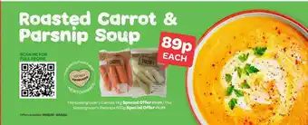 Spar The Greengrocer's Carrots Thhe Greengrocer's Parsnips offer