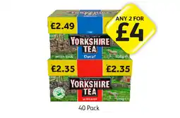 Londis Yorkshire Tea Original, Decaf offer