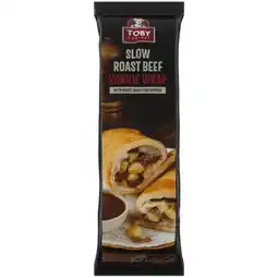 Iceland Toby Carvery Slow Roast Beef Yorkie Wrap offer