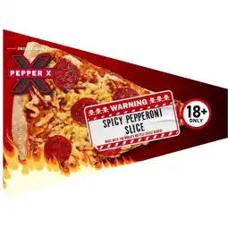 Iceland Pepper X Pepperoni Giant Pizza Slice 220g offer