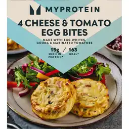 Iceland Myprotein Cheese & Tomato Egg Bites 200g offer
