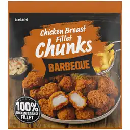 Iceland Iceland Barbeque Chicken Breast Fillet Chunks 475g offer