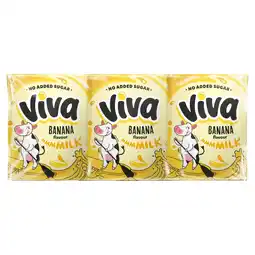 Iceland Viva Banana Flavour Mmmmilk 200ml offer