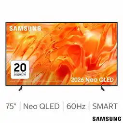 Costco Samsung QE75QN70HAUXXU 75 Inch Neo QLED 4K Ultra HD Smart TV offer