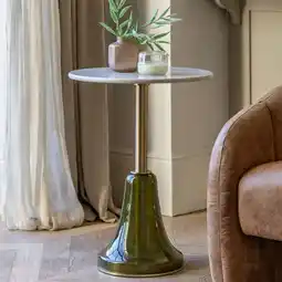 Costco Gallery Bilbao Green Side Table offer