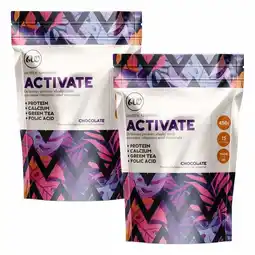 Costco Active Woman Activate Chocolate Protein & Energy Shake, 2 x 450g offer