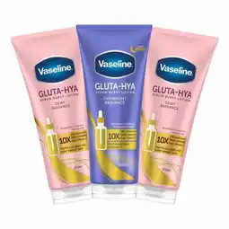Costco Vaseline Lotion Gluta Hya Serum Burst, 3x 200ml offer