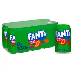 Iceland Fanta Mango 8 x 330ml Cans offer