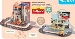 Aldi Wooden Play World offer
