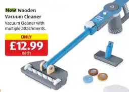 Aldi Wooden Vacuum Cleaner offer