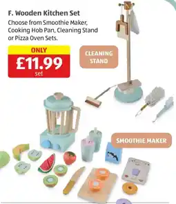 Aldi Wooden Kitchen Set offer
