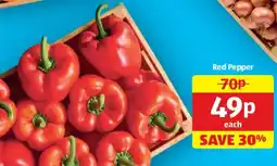 Aldi Red Pepper offer