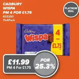 Bestway Cadbury Wispa offer