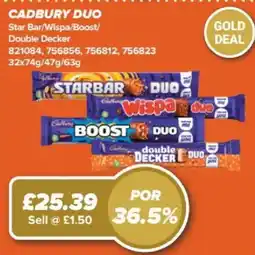 Bestway Cadbury duo offer
