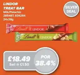 Bestway Lindor treat bar offer