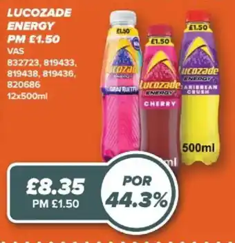 Lucozade energy