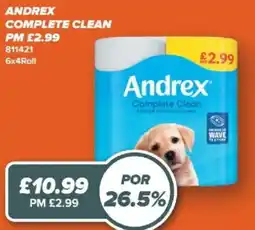 Bestway Andrex complete clean offer