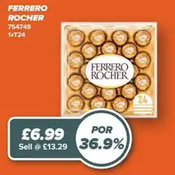 Bestway Ferrero rocher offer