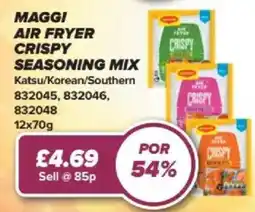 Bestway Maggi air fryer crispy seasoning mix offer