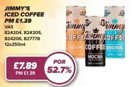 Bestway Jimmy's iced coffee offer