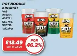 Bestway Pot Noodle Kingpot offer