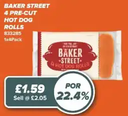 Bestway Baker Street hot dog rolls offer