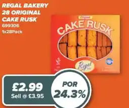 Bestway Regal cake rusk offer
