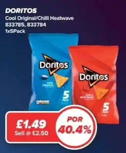 Bestway Doritos cool original/chilli heatwave offer