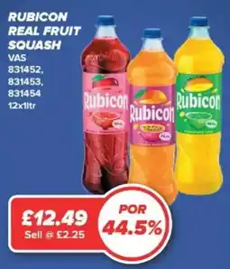 Bestway Rubicon real fruit squash offer