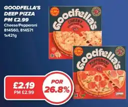 Bestway Goodfella's deep pizza offer