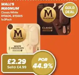 Bestway Wall's magnum classic/white offer