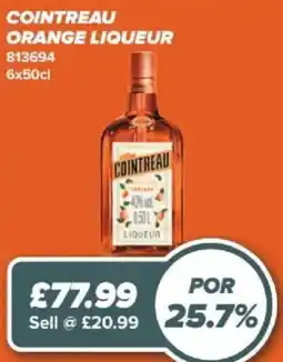Bestway Cointreau orange liqueur offer