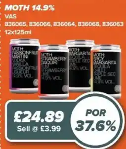 Bestway Moth cocktail liqueur offer