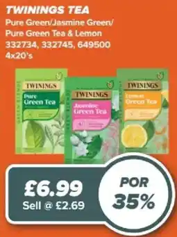 Bestway Twinings tea offer