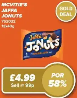 Bestway McVitie's Jaffa Jonuts offer