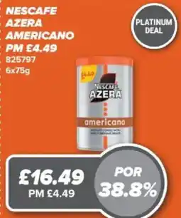 Bestway Nescafe azera americano offer