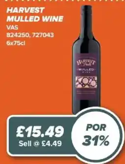 Bestway Harvest mulled wine offer