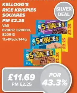 Bestway Kellogg's rice krispies squares offer