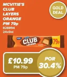 Bestway McVitie's Club Layers offer