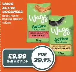 Bestway Wagg active goodness offer