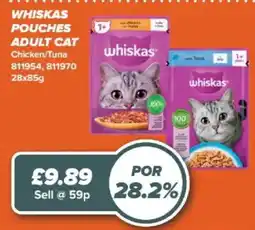 Bestway Whiskas adult cat offer
