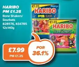 Bestway Haribo bone shakers offer