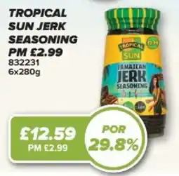 Bestway Tropical sun jerk seasoning offer