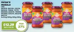 Bestway Patak's masala spice paste offer