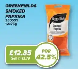 Bestway Greenfields smoked paprika offer