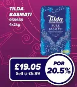 Bestway Tilda basmati offer