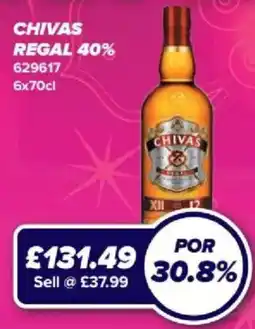 Bestway Chivas regal offer