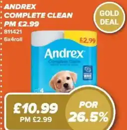 Bestway Andrex complete clean offer