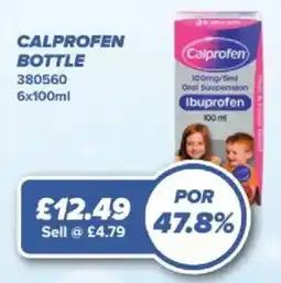 Bestway Calprofen bottle offer
