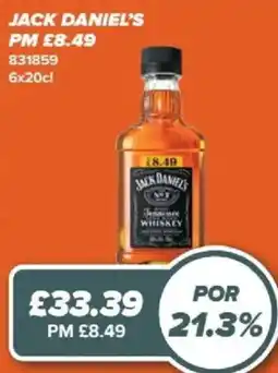 Bestway Jack Daniel's Tennessee Whiskey offer